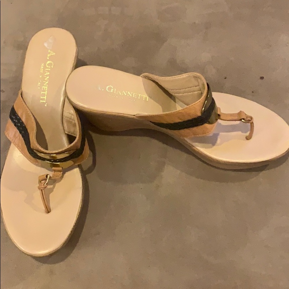 Wedge sandals